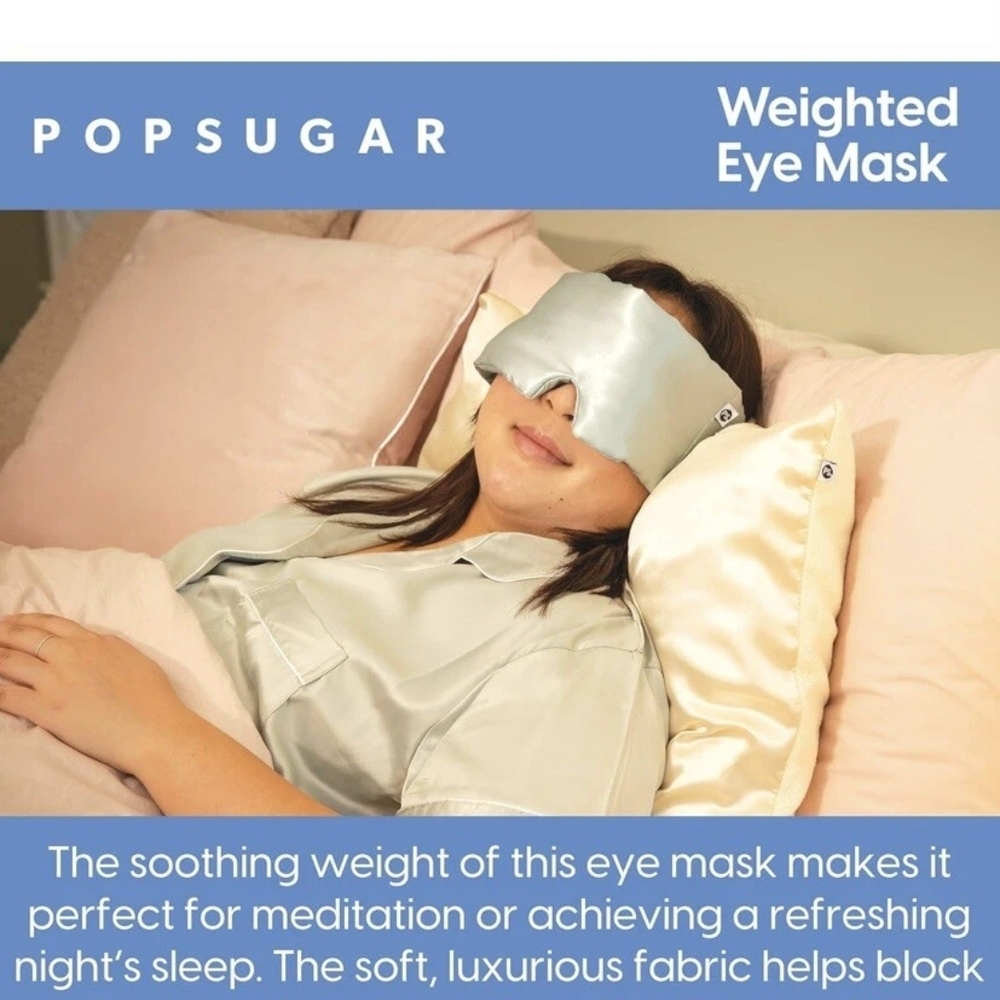 3FOR$12 Silver Weighted Eye Mask